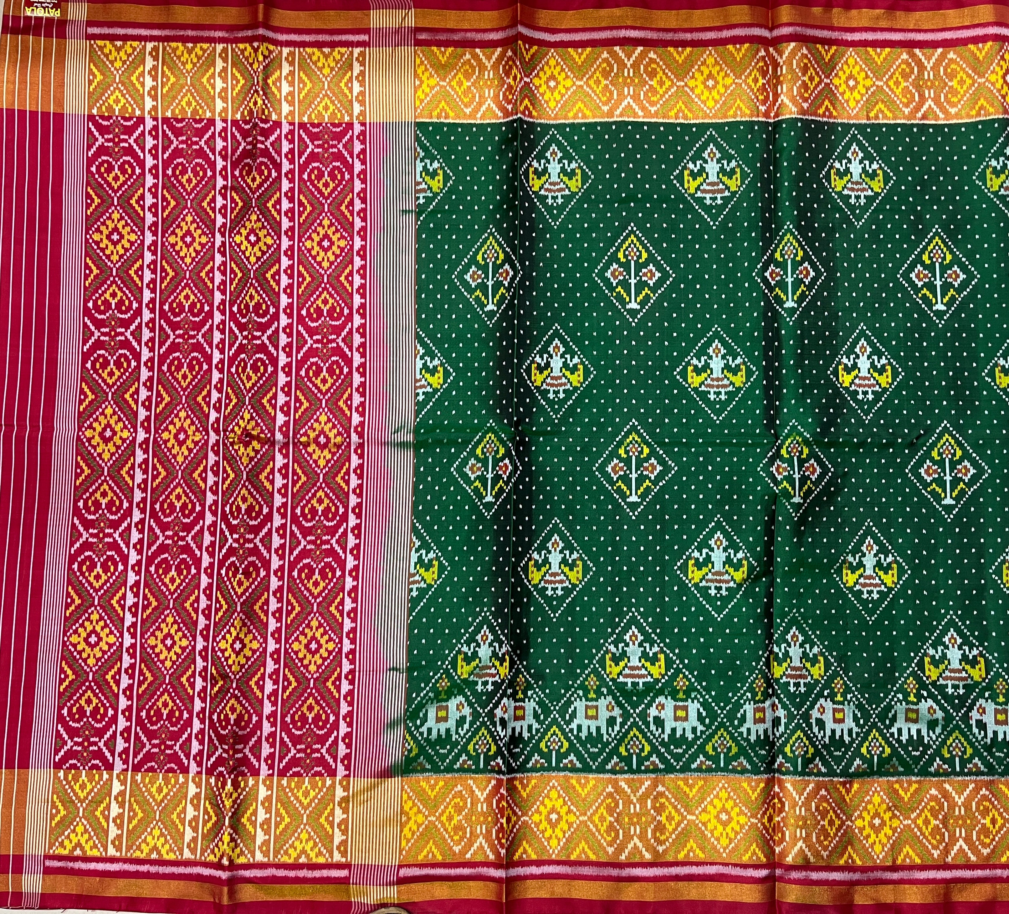 Rajkoti patola saree