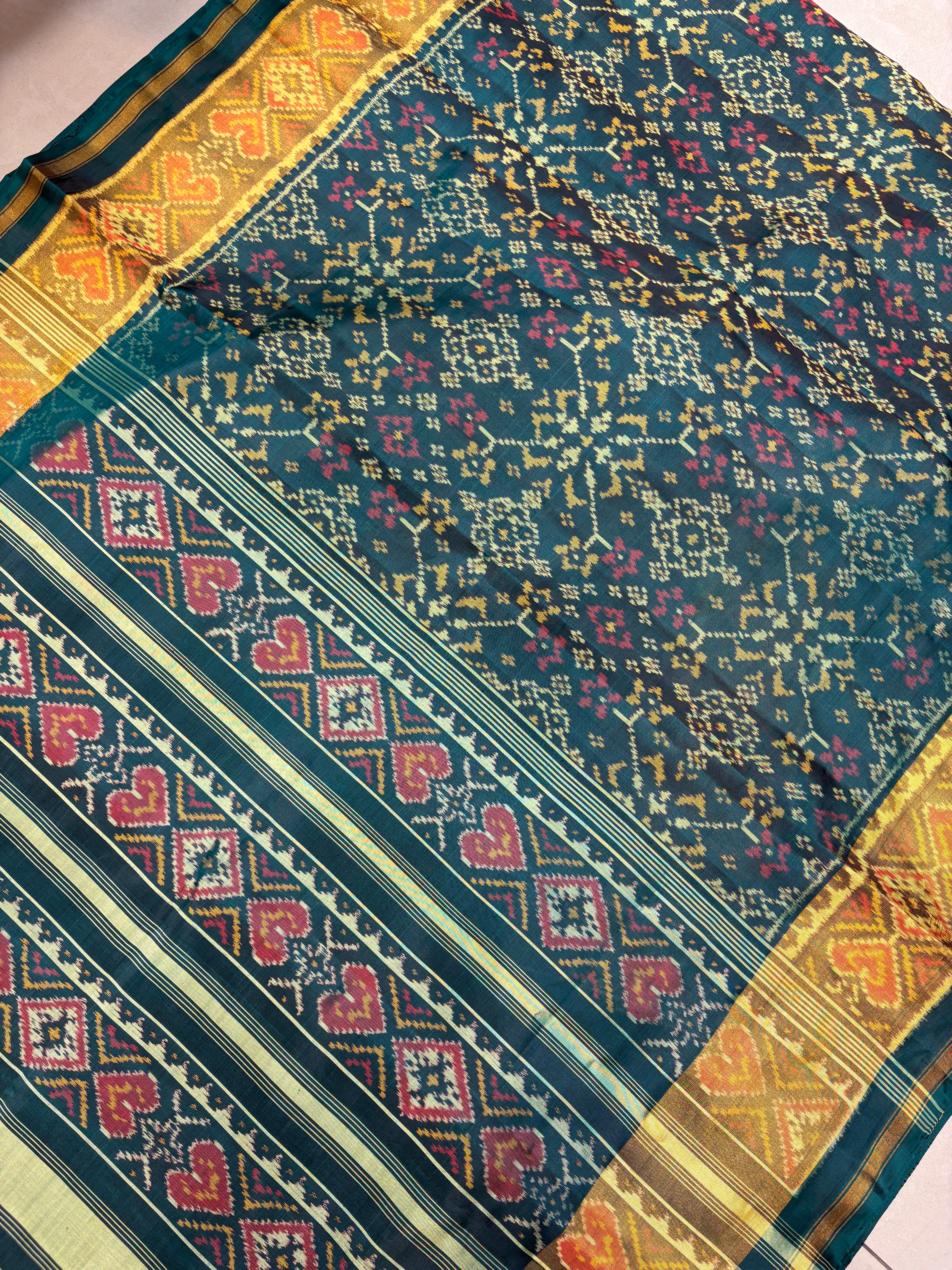 Rajkoti patola saree